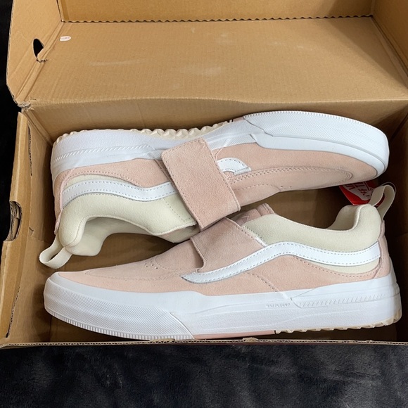 Vans Kyle Walker pro 2 rose antique white slip on with Velcro comfy Cush - Picture 11 of 11